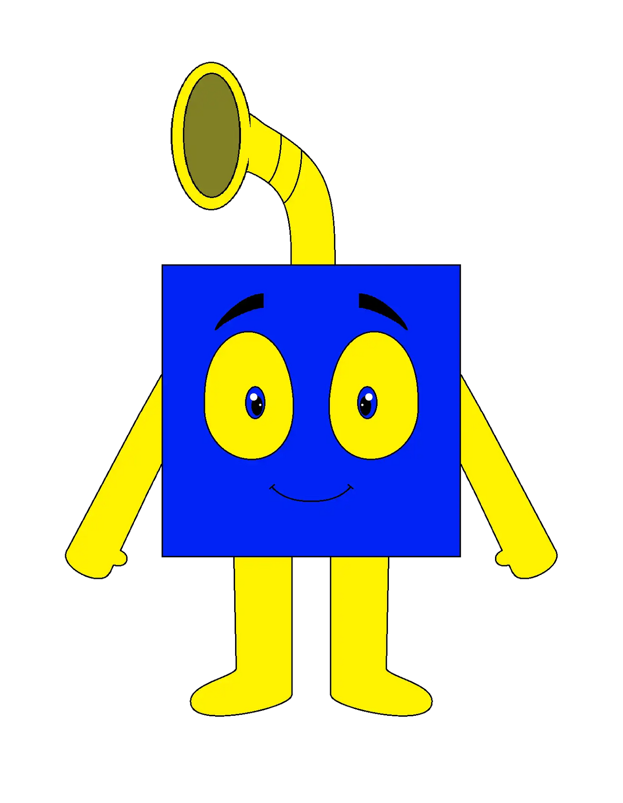 GD Cube In Rodfellows Style by CubetoonsOnDart on DeviantArt