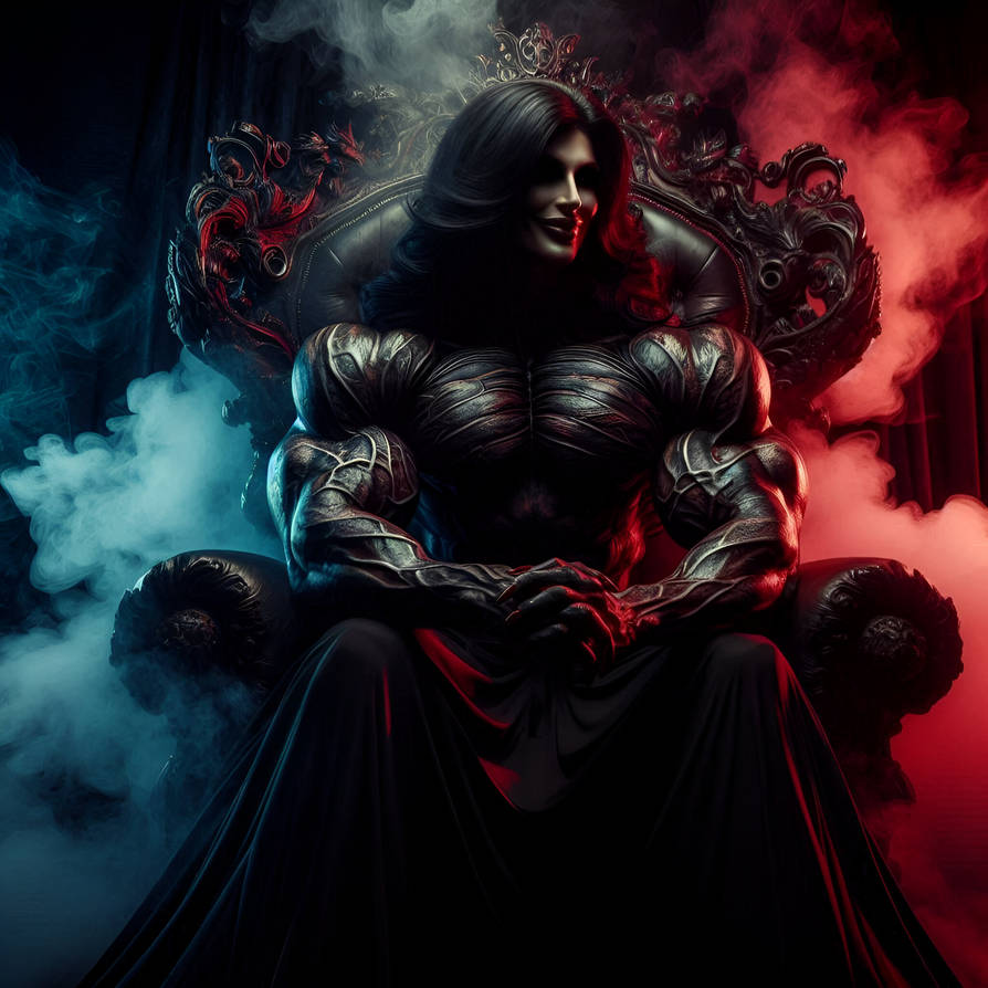 Power Goth Goth MuscleGoddess by powergoofy on DeviantArt