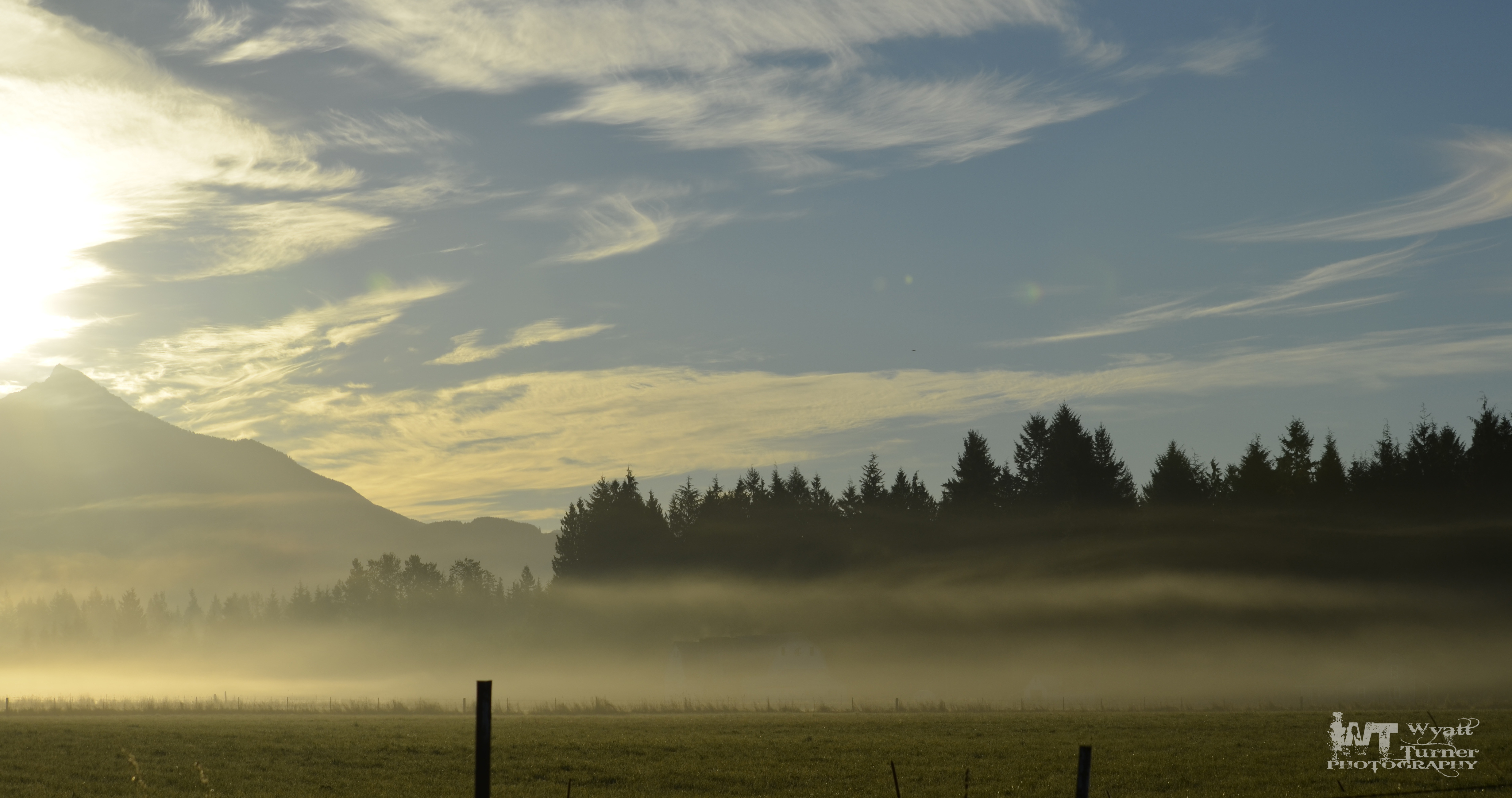 Sunrise Mount Pilchuck 2012 Fog