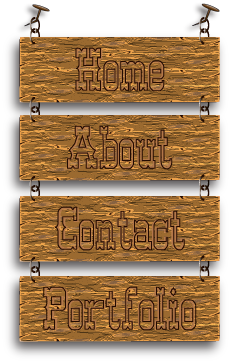Rustic Navigation Menu Revised by gene7oh on DeviantArt