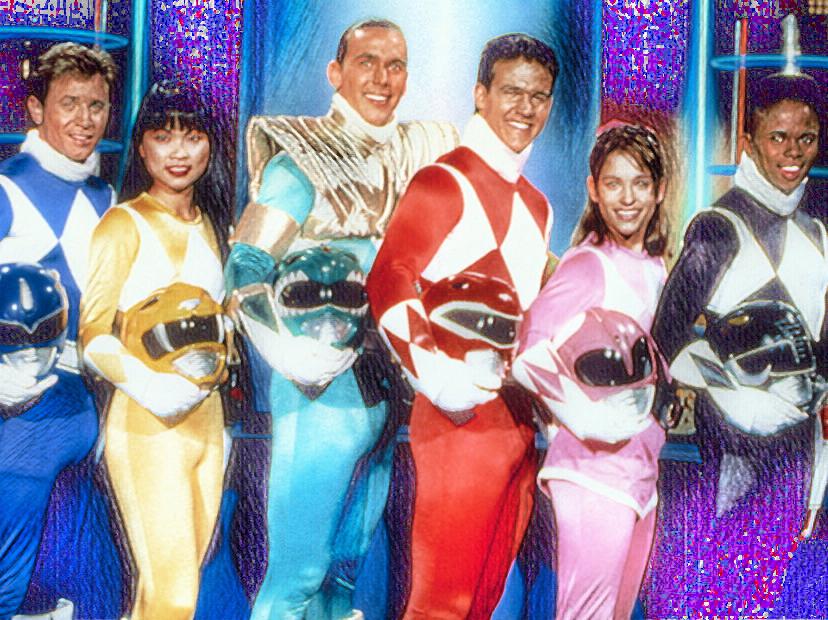 original power rangers line up by DiamondGhidorah on DeviantArt