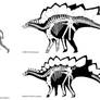 Say, some Stegosaurus stenops skeletons, sir?