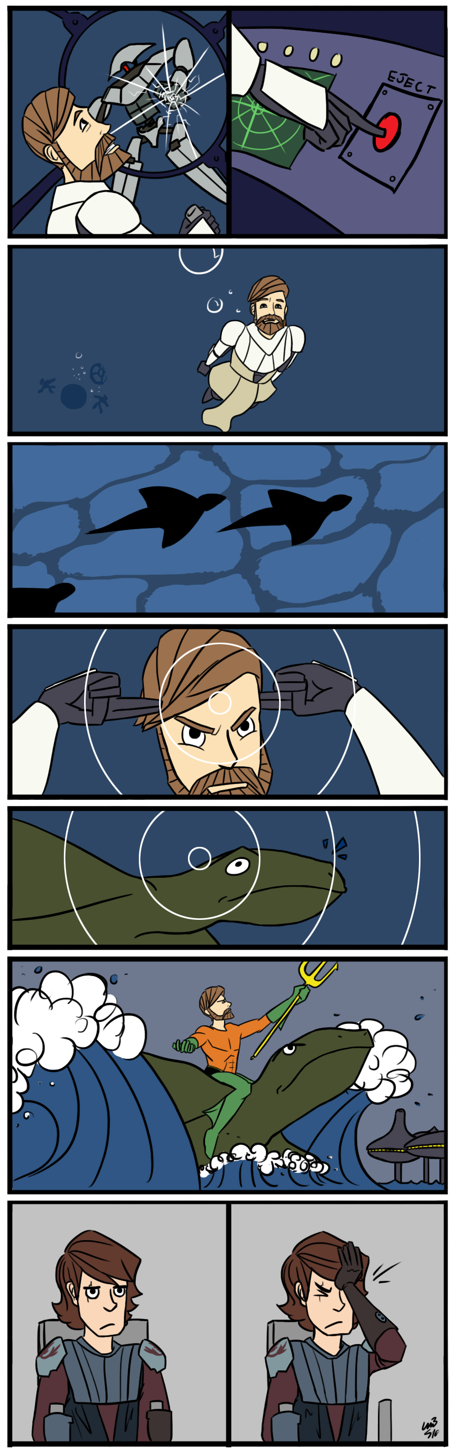 Obi-Wan is Aquaman