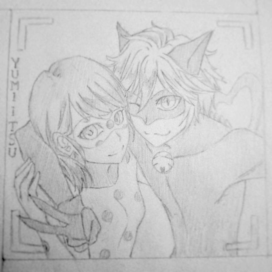 Fanart - Miracolous Ladybug and Cat Noir by 0LYA0 on DeviantArt