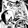 Batman Deathstroke by Scott McDaniel my INKS