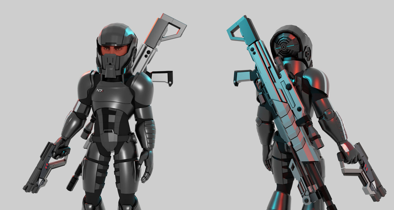 Commander Shepard by earthlybump on DeviantArt
