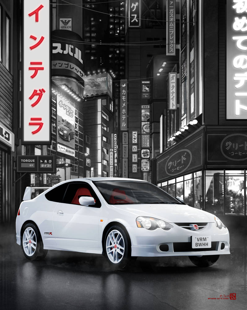Honda Integra Type R by shellz-art on DeviantArt