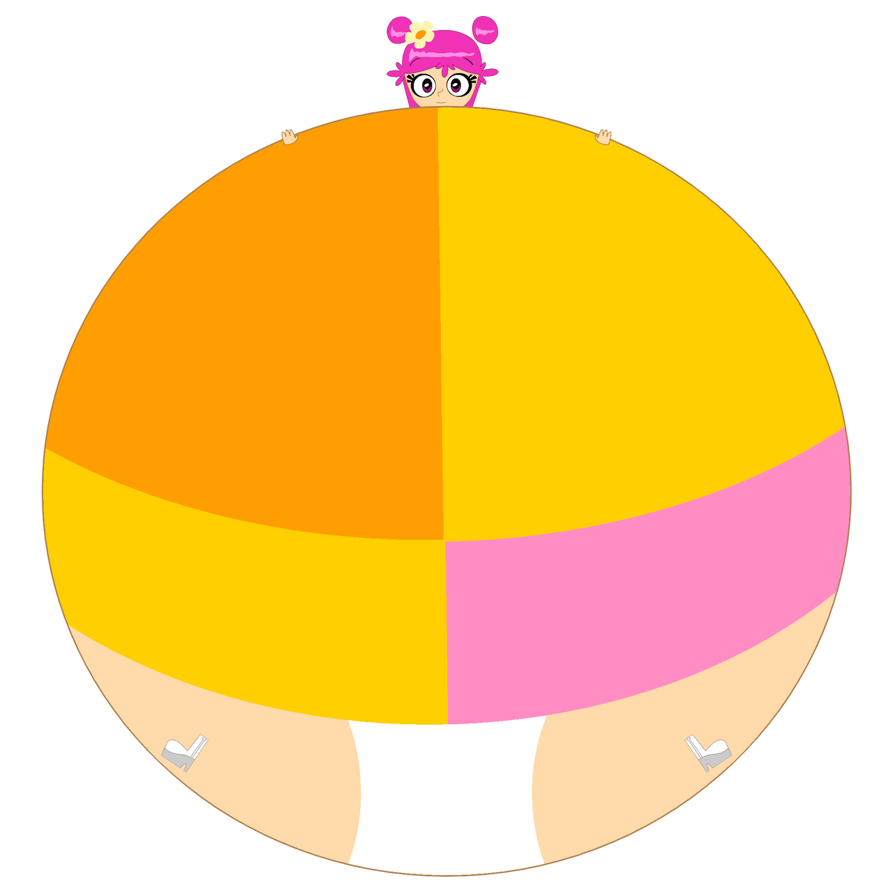 Massively Inflated Ami Onuki by ZoomZoom777 on DeviantArt