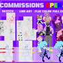 COMMSSIONS FOR 2024 OPEN! [READ DESCRIPT]