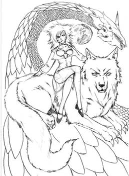 Fenrir Jormungand and Hel