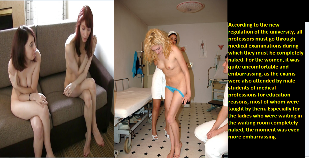 nude embarrassed