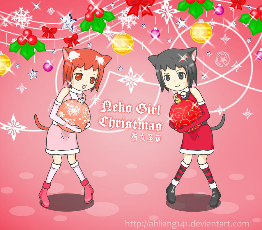 Neko Girl Christmas