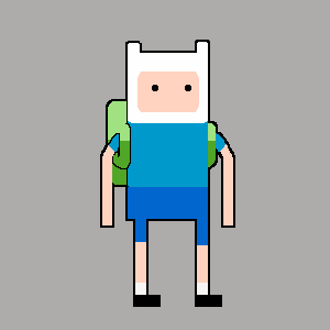 Finn pixel art