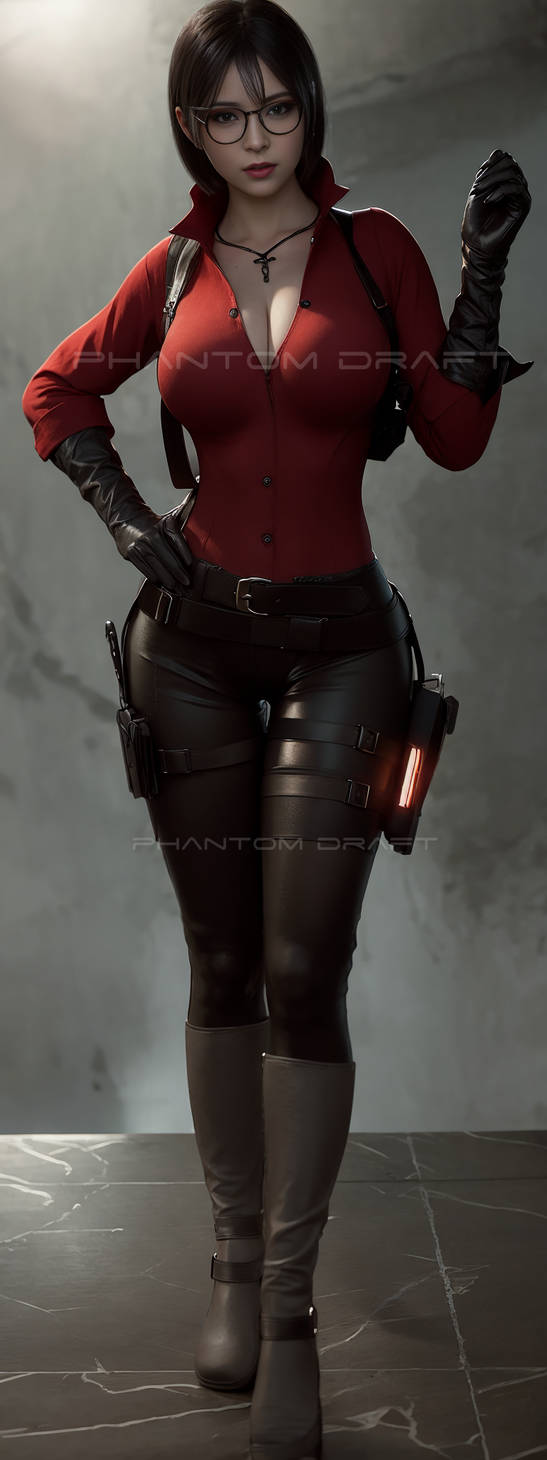 Ada Wong from Resident Evil 4, hd version, portrait,, Stable Diffusion