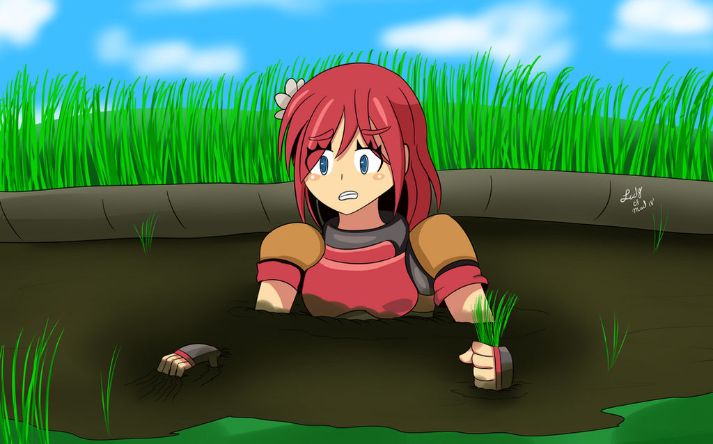 Hope Girl In Quicksand Commission By Lady of Mud On DeviantArt hope-girl-in-quicksand-commission-by-lady-of-mud-on-deviantart