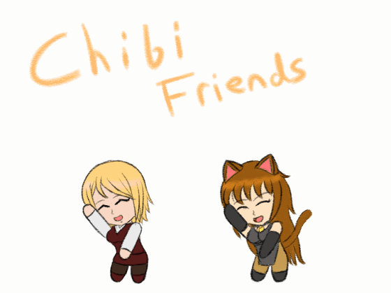 Chibi Friends Dance Animation by Lady-of-Mud on DeviantArt