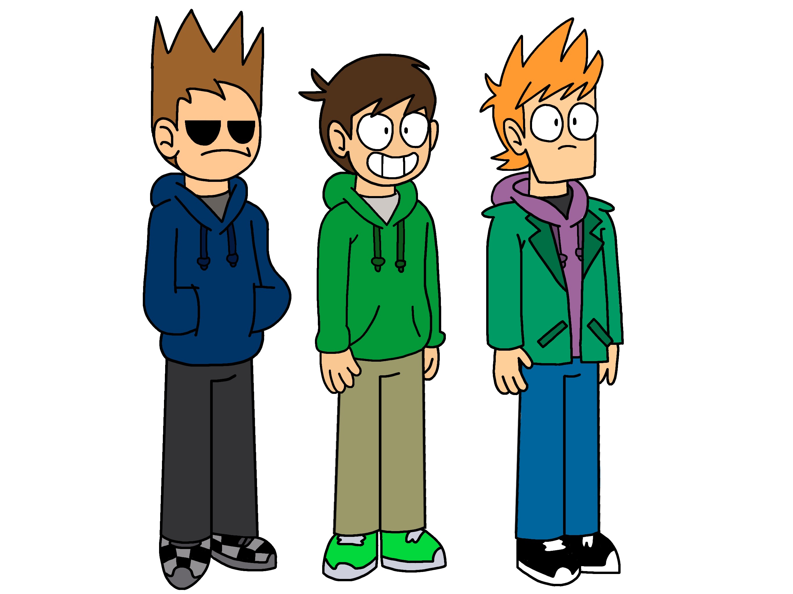 Eddsworld characters by SkyfallerArt on DeviantArt