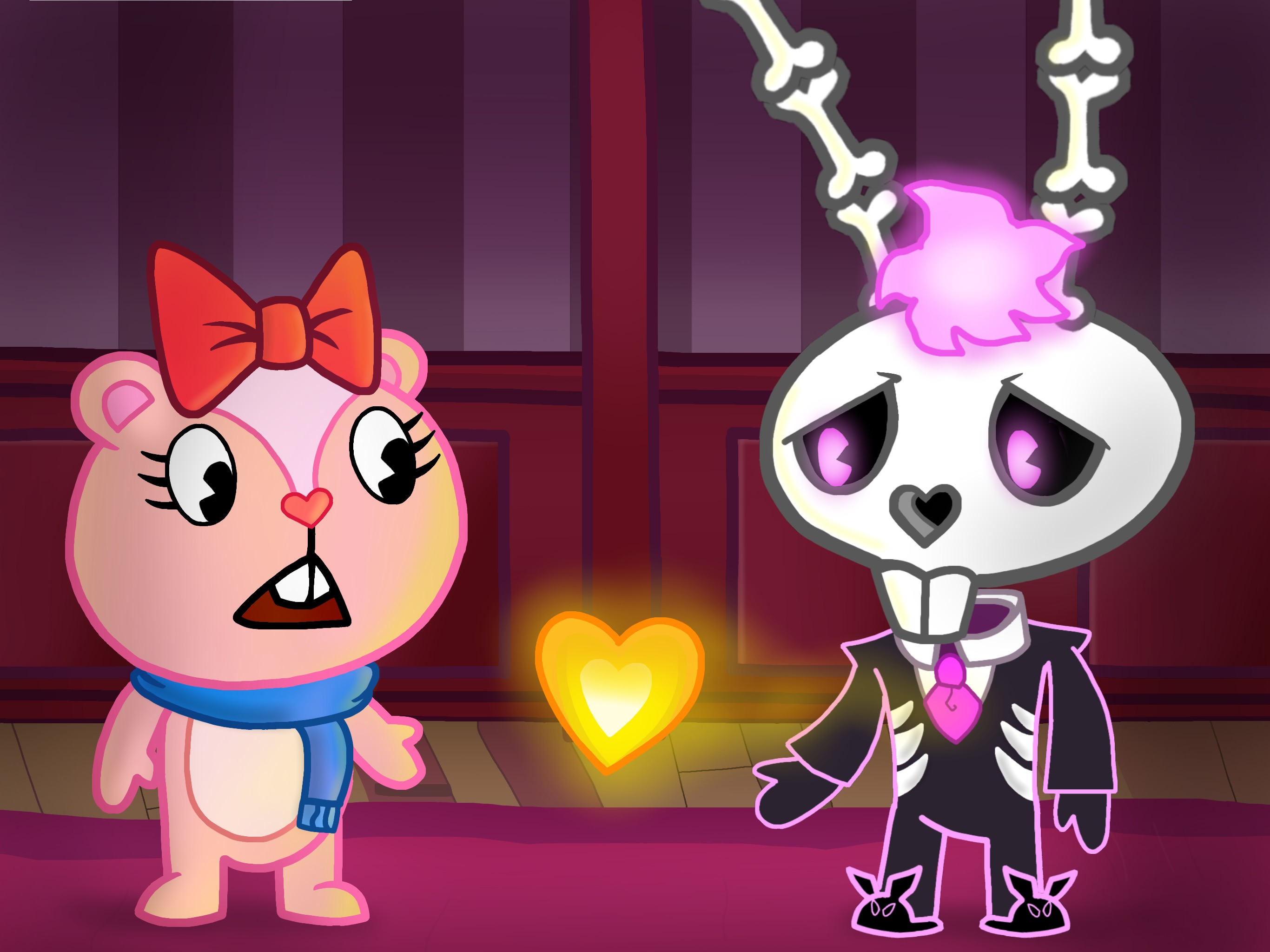 Happy Tree Friends: HTF Mystery Skulls version