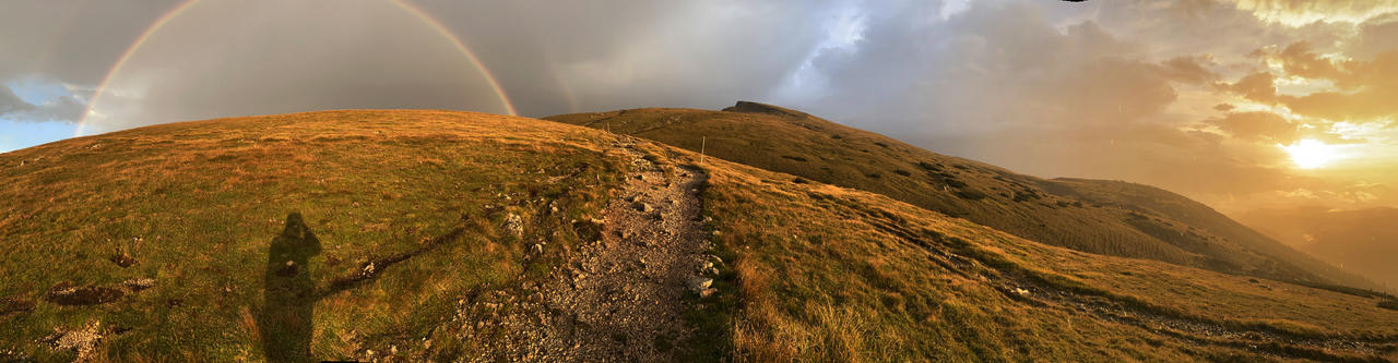 Mountain rainbow