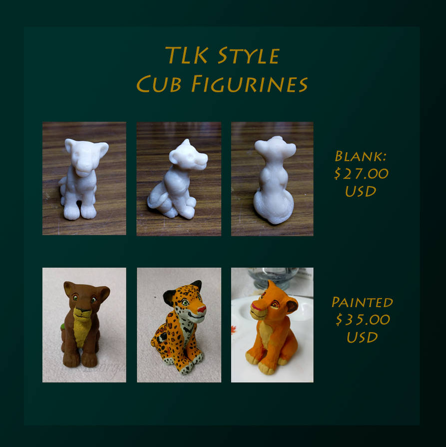 TLK Cub Figurines for SALE!!