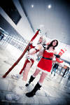 Nidalee and Miss Fortune Cosplay (2) by Dehziki