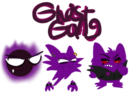 Goth Ghostforce Deviantart goth ghost gang by kingdomrian on DeviantArt