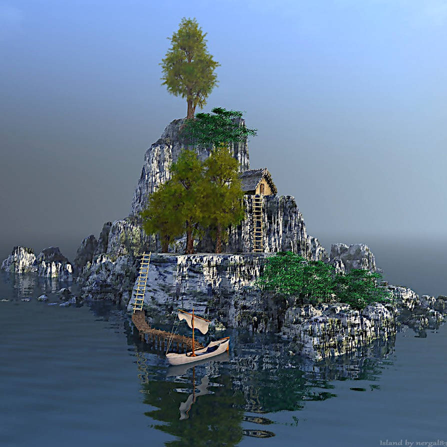 Deviantart Island Island by nergal83 on DeviantArt