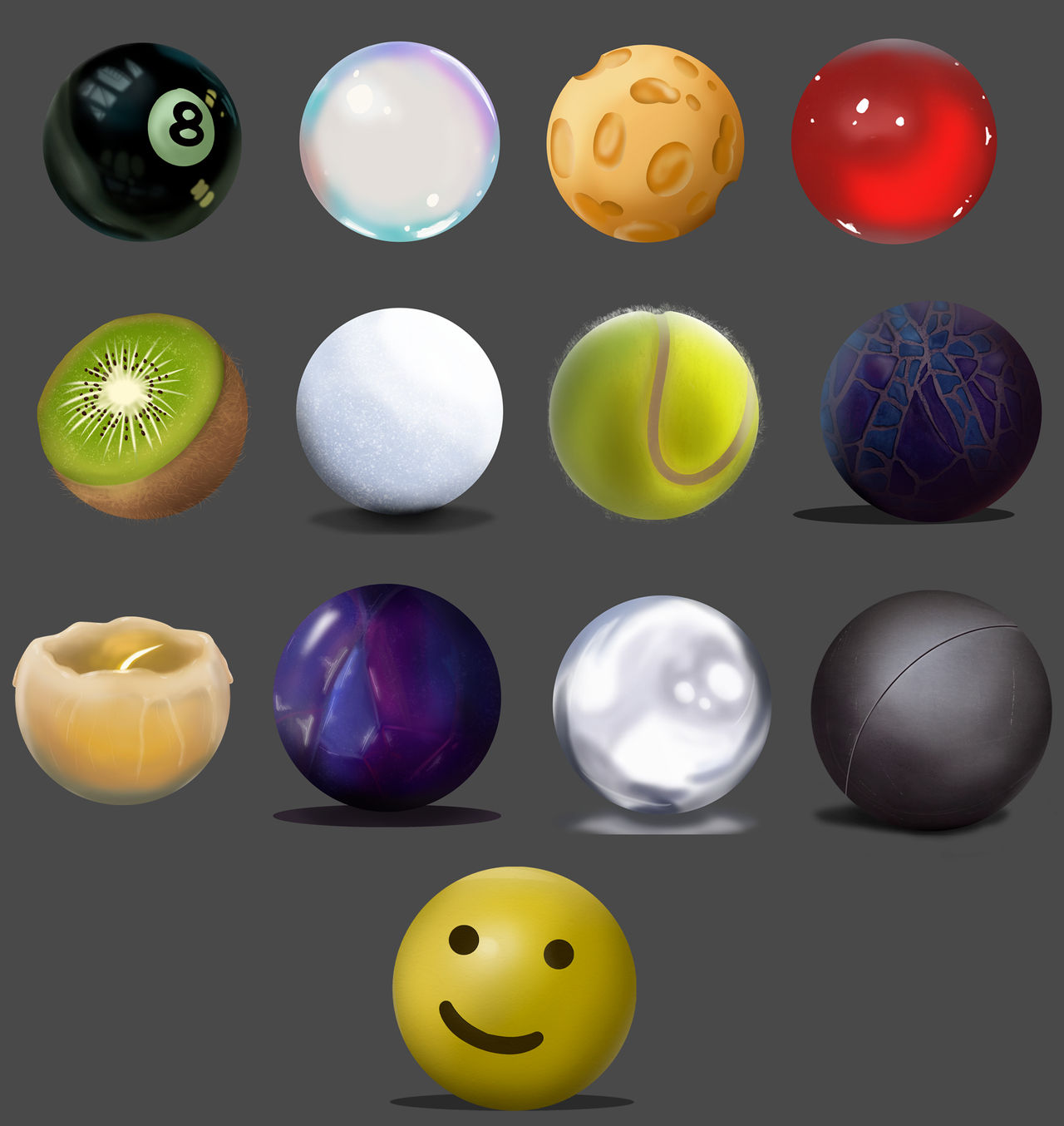 Materials Study by vwallacebrother on DeviantArt