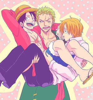 Monster Trio : Luffy x Sanji x Zoro