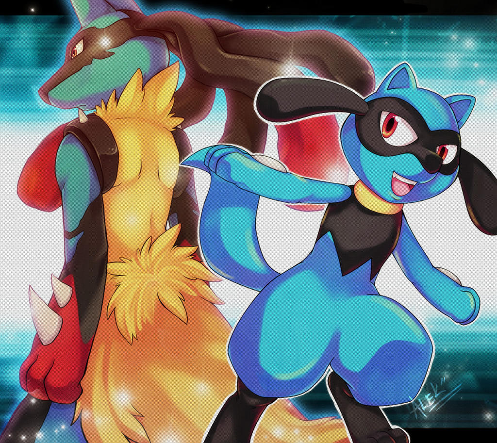 Gigantmax Riolu Mega evolution Riolu by SincriaArt on DeviantArt