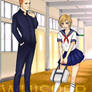 Resident Evil 6 Japanese School - Jake x Sherry