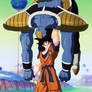 Goku vs burter Dragon Ball Z