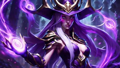 Syndra Q Syndra Unleashed by Dokugan-ryuu on DeviantArt