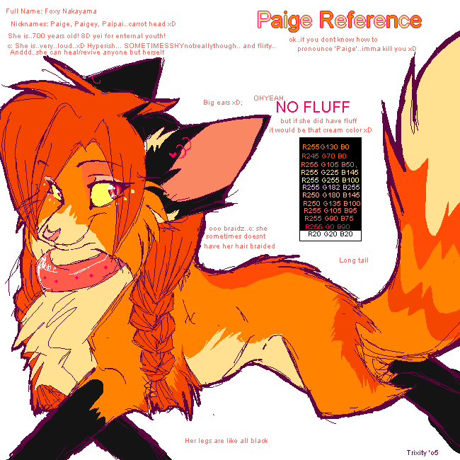 NEW Reference- Paige