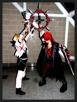 Halloween Town Axel vs Roxas