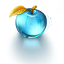 Blue Crystal Apple