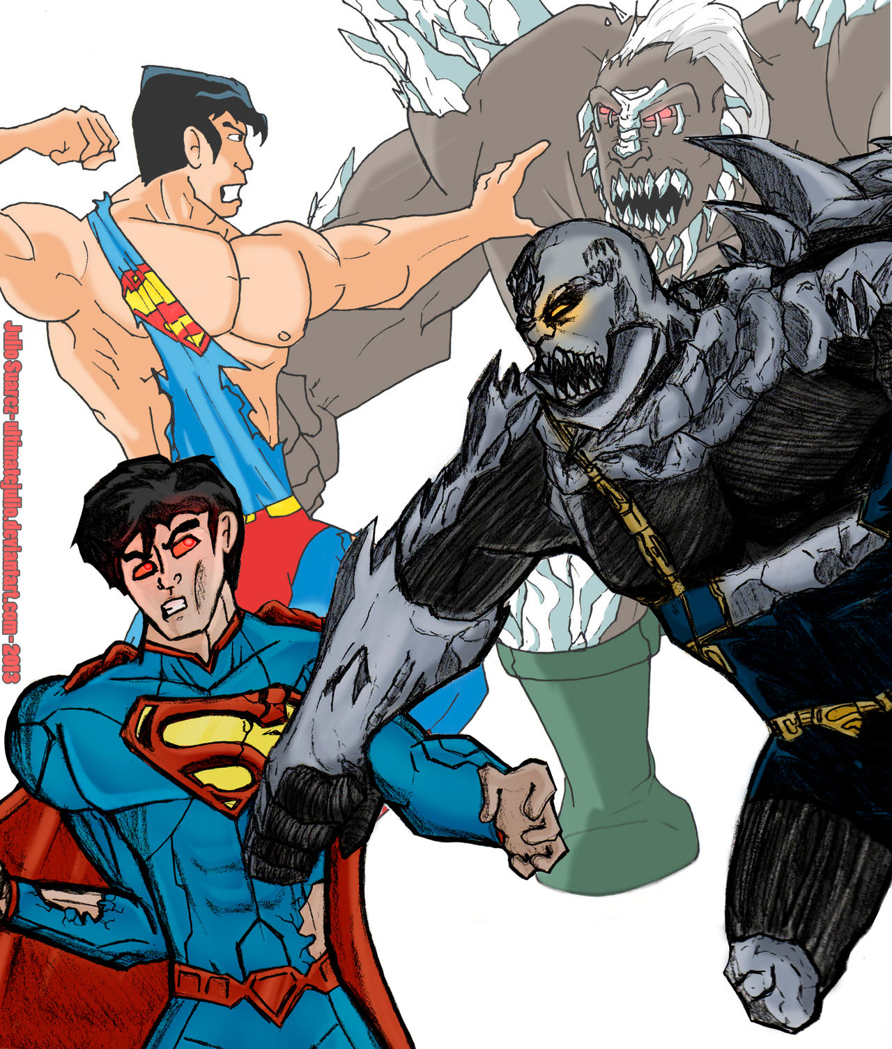 He's back! (superman vs doomsday -classic /new 52)
