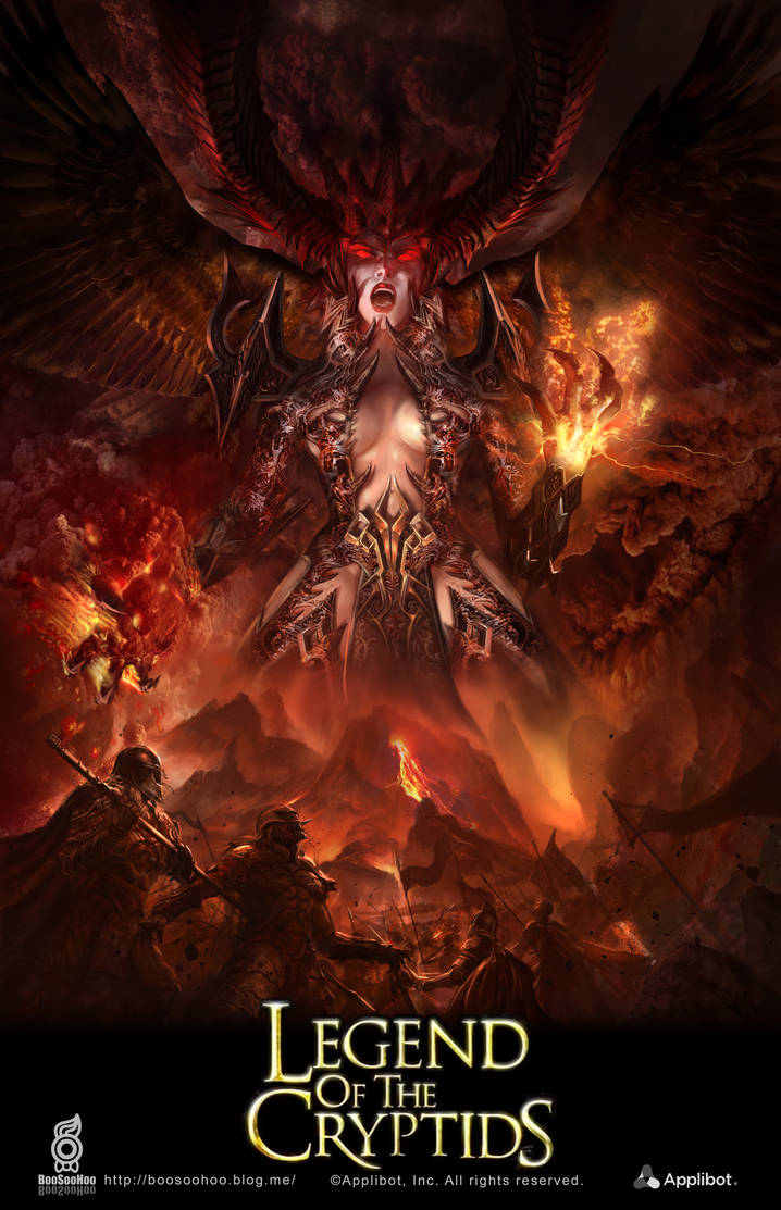 Legend of the cryptids illustration by boosoohoo on DeviantArt