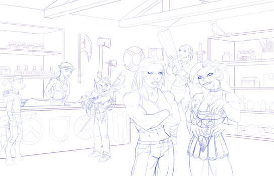 Fantasy sojourn pencils