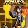 Steampunk Mega Man cover