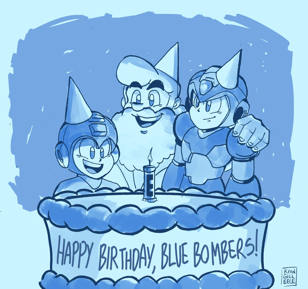 Happy Birthday, Mega Mans!