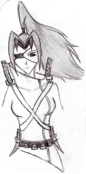 ninja woman