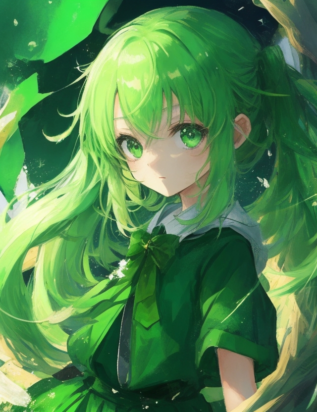 Anime Green By Juanwary On DeviantArt anime-green-by-juanwary-on-deviantart
