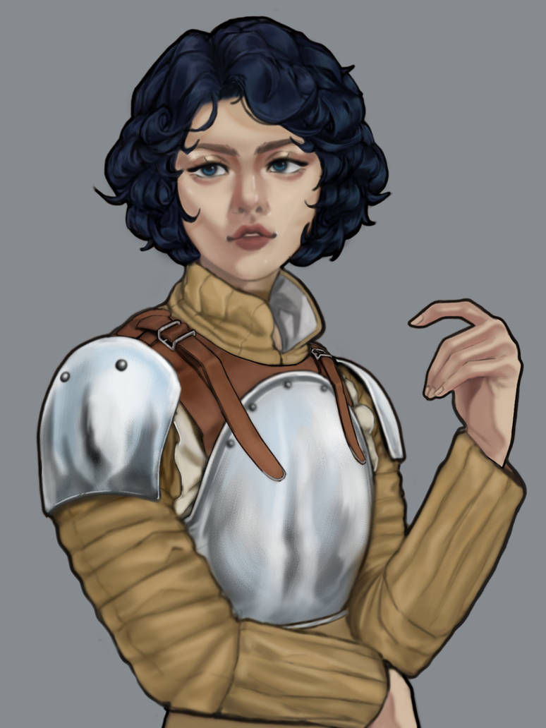 Female Knight Apprentice by Jaylombs on DeviantArt