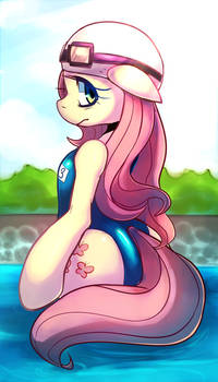 School swimwear Fluttershy