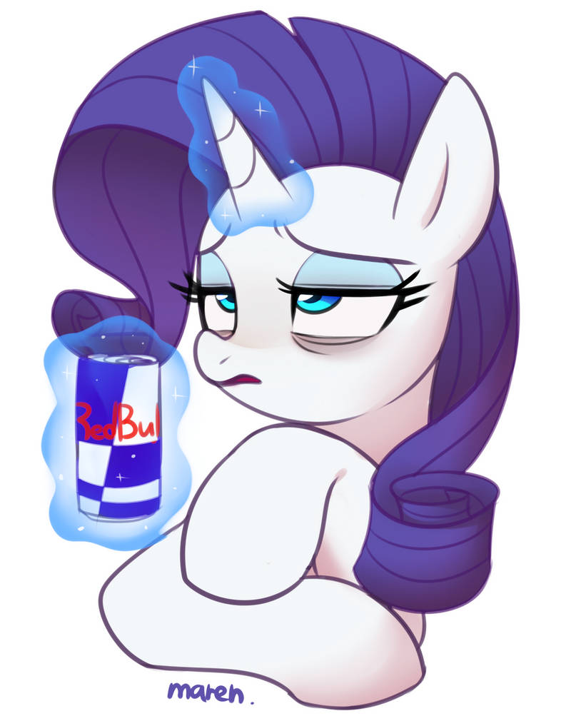 Mlp Rarity Deviantart Stressed Tired Rarity by Marenlicious on DeviantArt