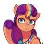 She's listening to everything you said!
