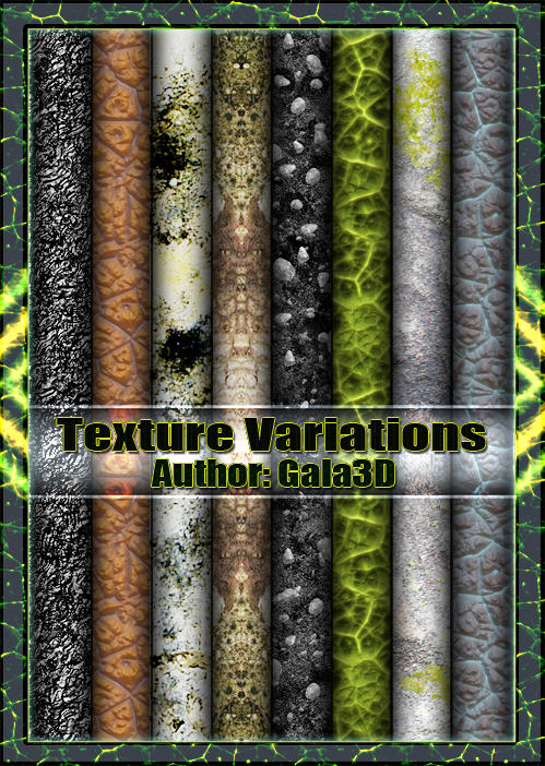 Texture Variations. by Gala3d on DeviantArt