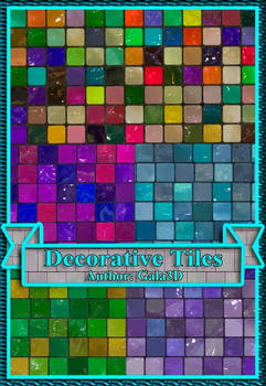 Texture decorative tiles 1