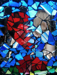 A Broken Heart In Broken Glass